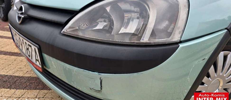 Opel Corsa cena 3300 przebieg: 93000, rok produkcji 2001 z Zagórz małe 191